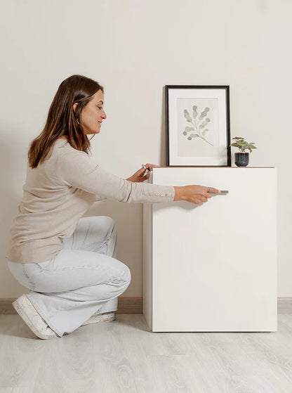 Bureau pliable chêne