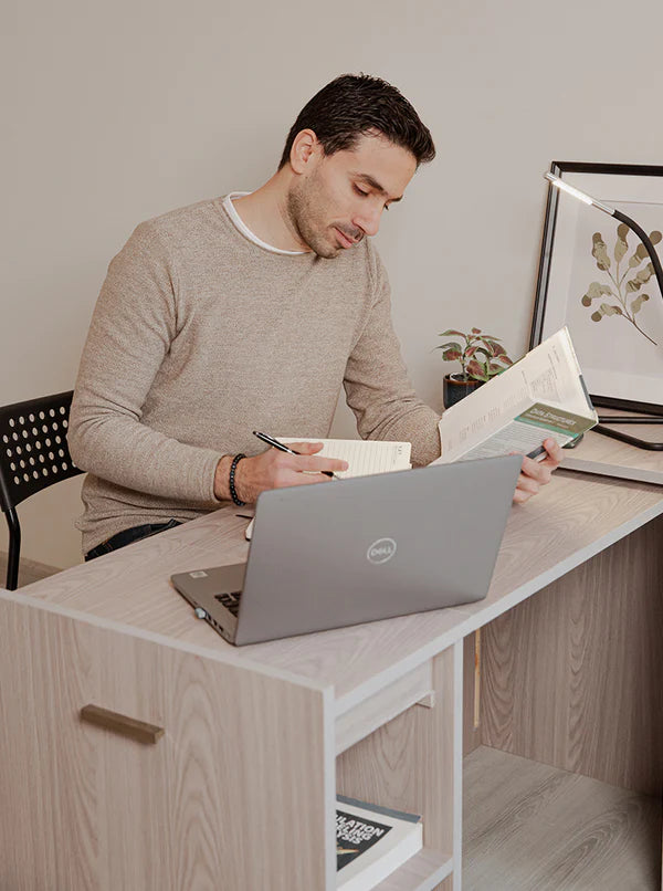 Bureau pliable chêne