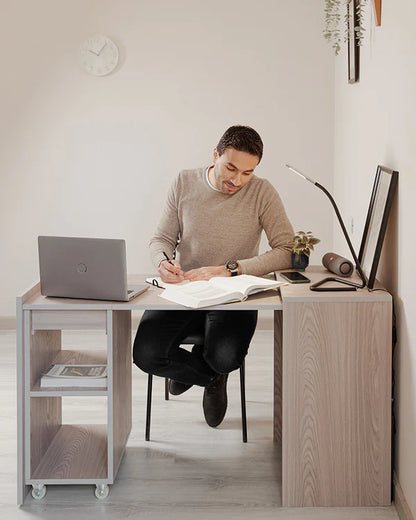 Bureau pliable chêne