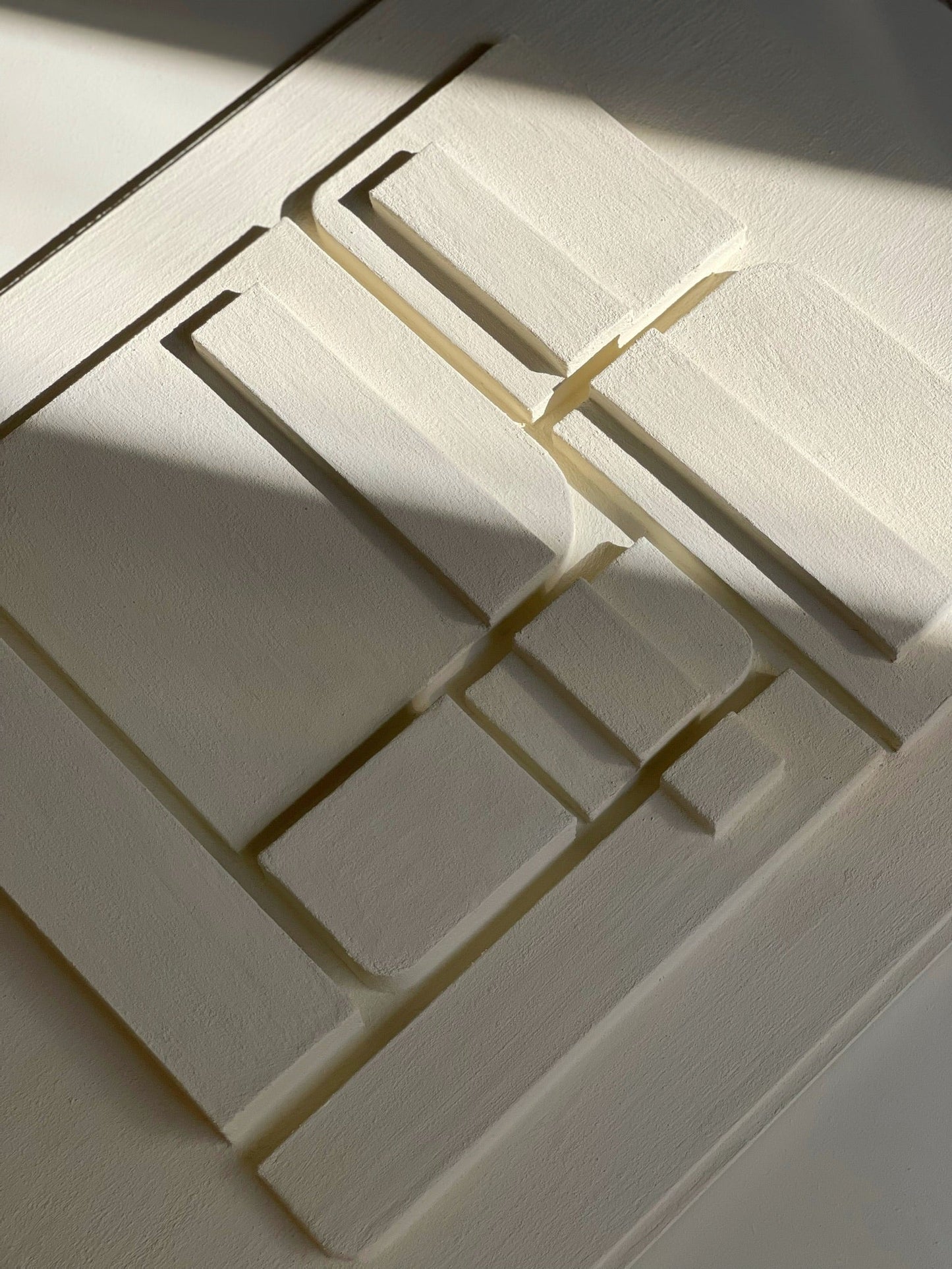 Art Mural 3D Minimaliste Texturée - BLEND