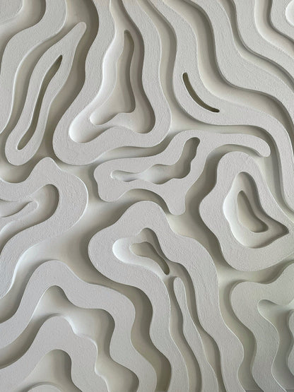 Art Abstrait 3D Minimaliste