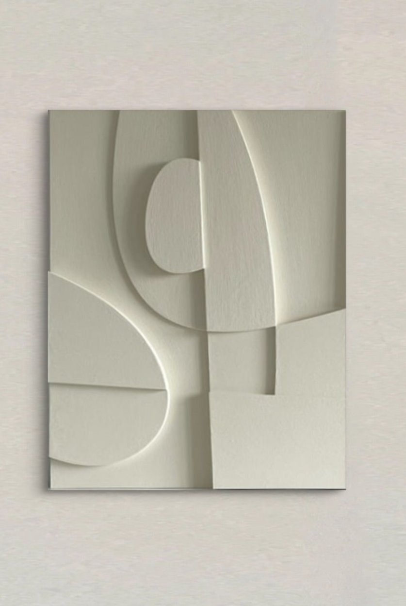 Art Abstrait 3D en décoration intérieure
