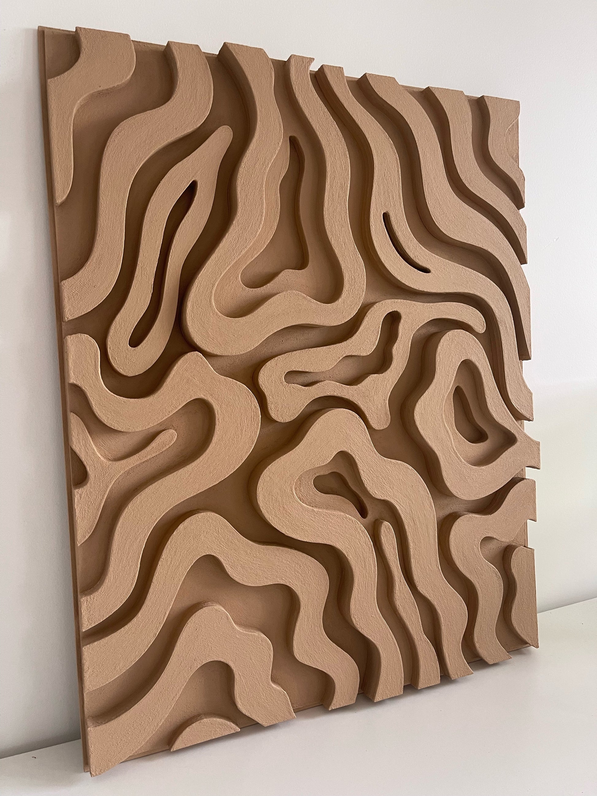 Art Abstrait 3D Minimaliste